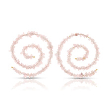 Load image into Gallery viewer, ZION EARRINGS (ROSE)
